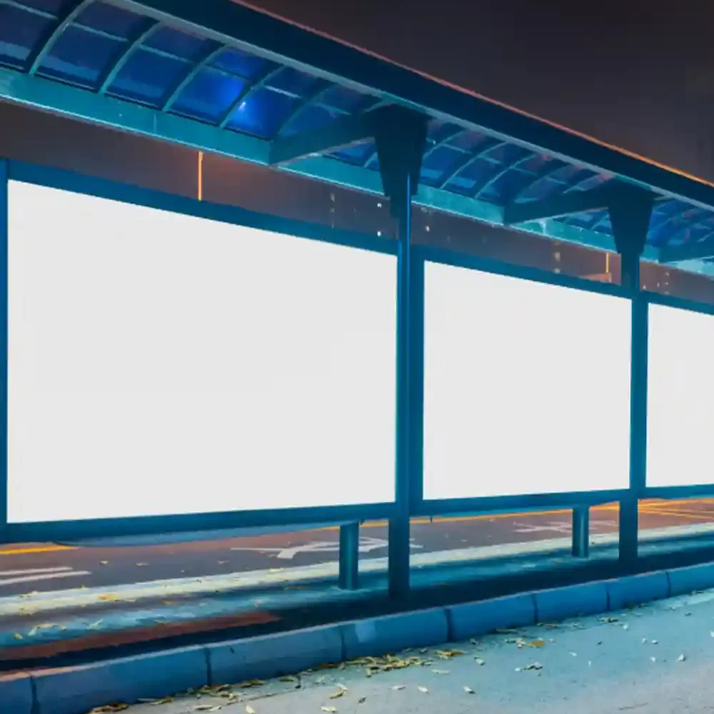 Bus Shelter Branding